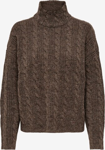 ONLY Sweater 'VEGA LIFE' in Brown: front