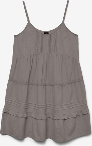 VERO MODA Kleid 'VMPretty' in Grau: Vorderseite
