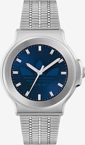ADIDAS ORIGINALS Analoog horloge 'Expression Three' in Zilver: voorkant