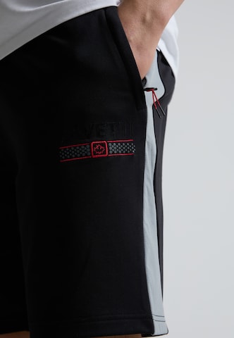 Regular Pantalon 'Viarello' Zavetti Canada en noir