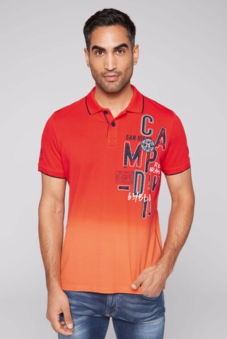 CAMP DAVID Shirt in Orange: predná strana