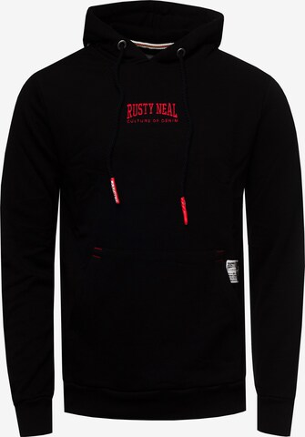 Rusty Neal Sweatshirt in Black: front