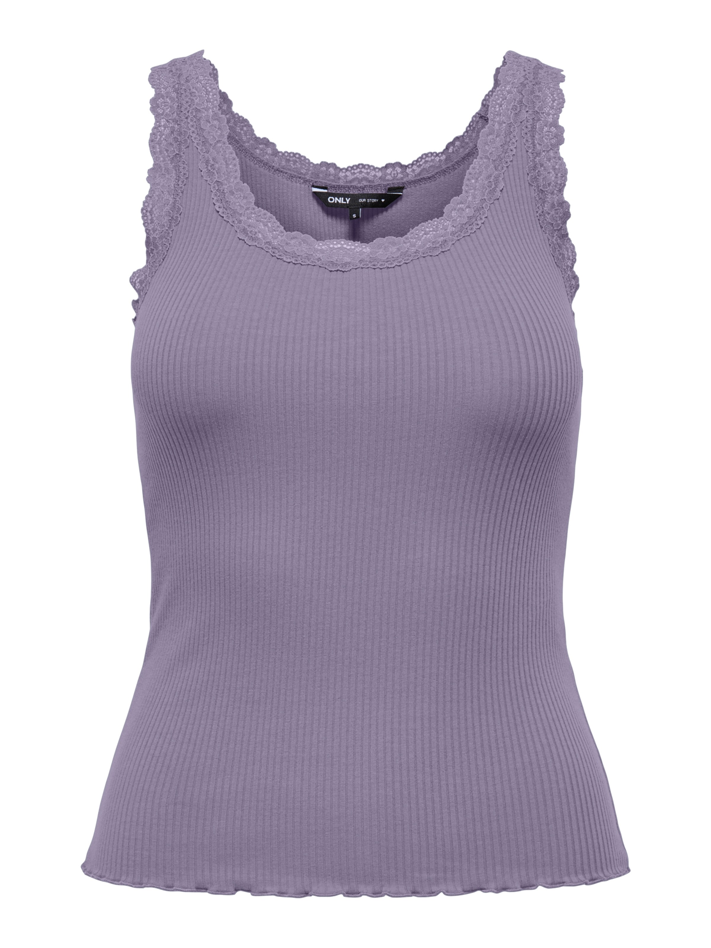 Top 'ONLSara' di ONLY in lilla: frontale