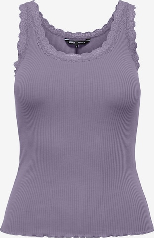 Top 'ONLSara' di ONLY in lilla: frontale