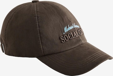 Next Cap in Braun: Vorderseite