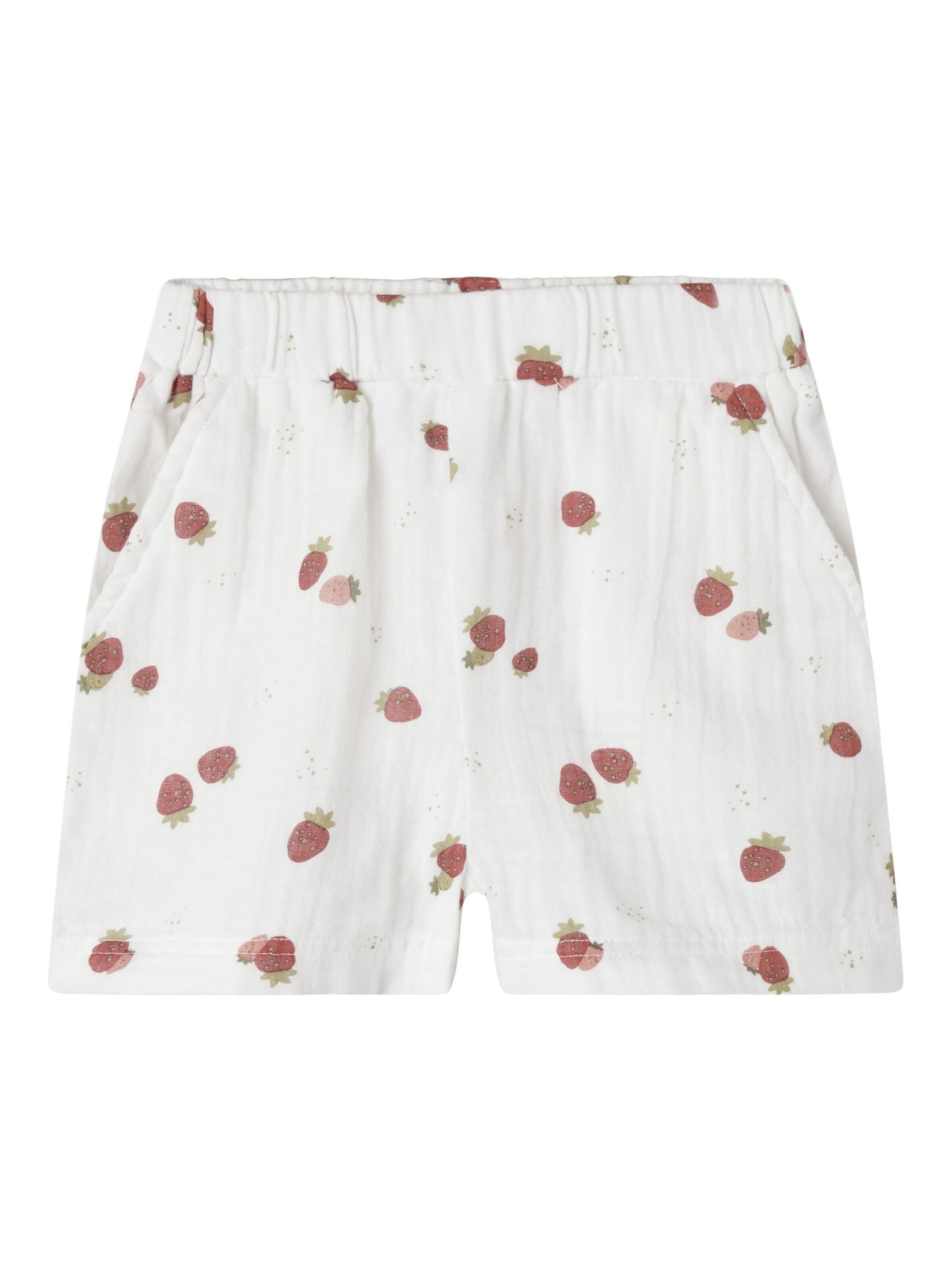 NAME IT Regular Trousers in White: front