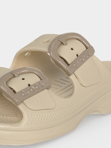 Crocs Klapki 'Saturday Enamel' w kolorze beżowy