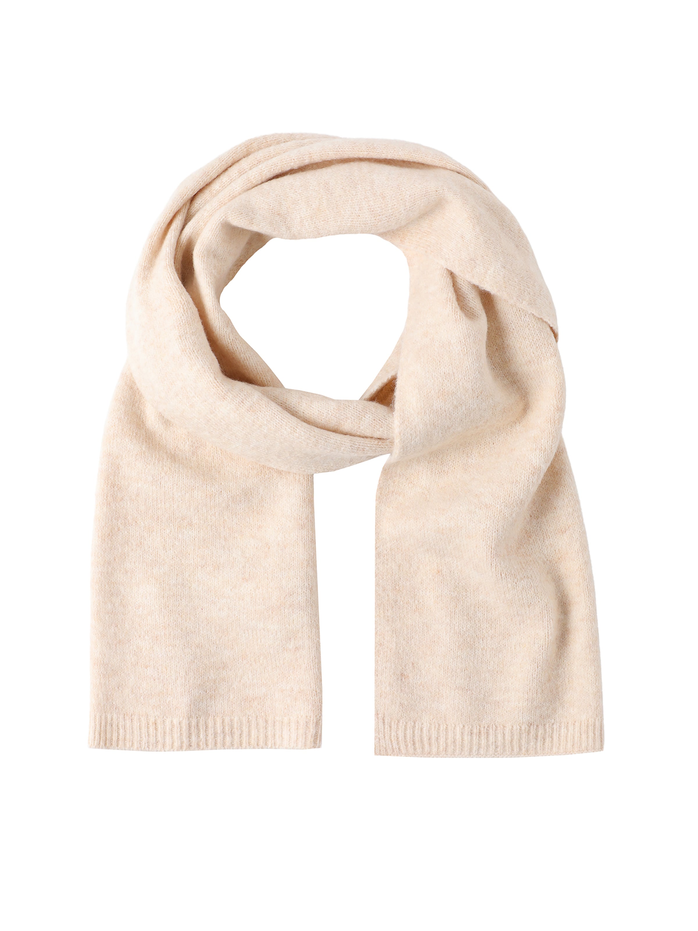 TATUUM Scarf in White: front