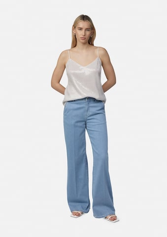 COMMA Wide leg Jeans in Blue