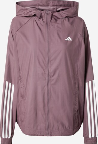 ADIDAS PERFORMANCE Sports jacket 'Hyperglam' in Purple: front