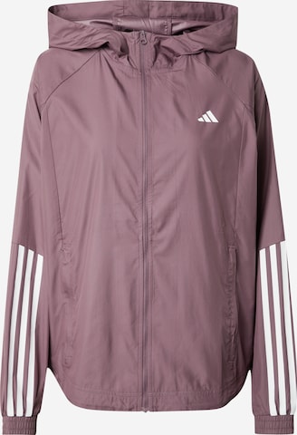 ADIDAS PERFORMANCE Спортивная куртка 'Hyperglam' в Лиловый: спереди