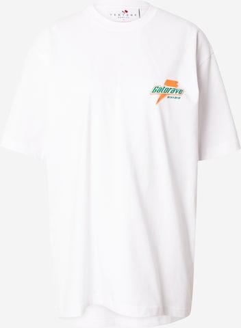 Vertere Berlin Shirts 'GATORAVE' i hvid: forside