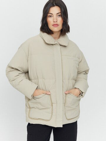 mazine Winter Jacket ' Twig Puffer Jacket ' in Beige: front