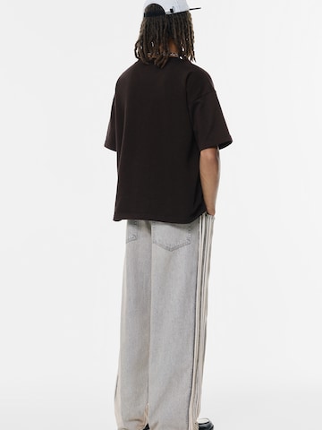 Pull&Bear Tričko 'STWD' – černá