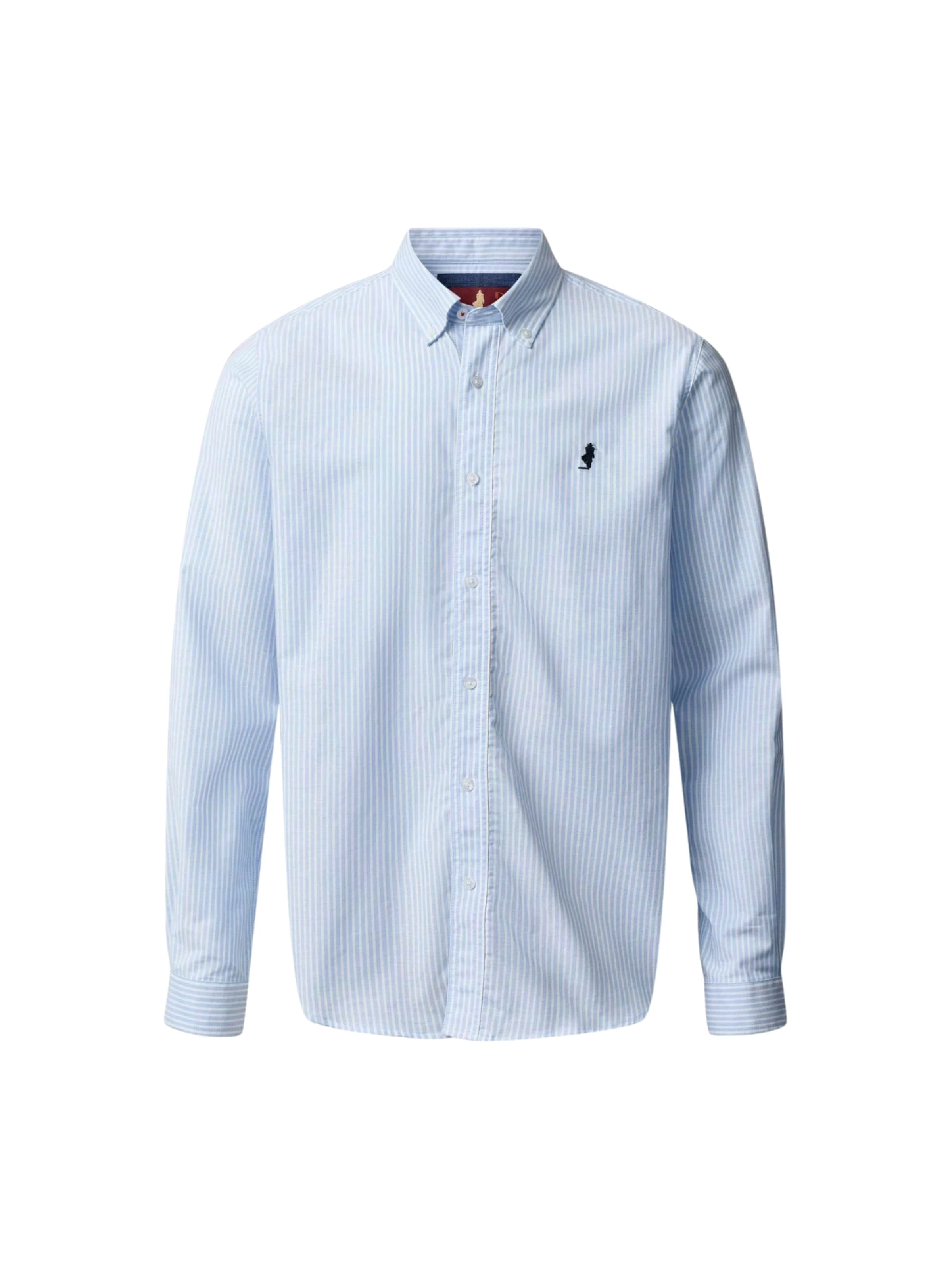 MCS Regular Fit Paita ' Greg ' värissä sininen: etupuoli