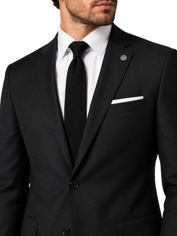 Guild Slim fit Suit 'Extra Slim fit Business Anzug' in Black
