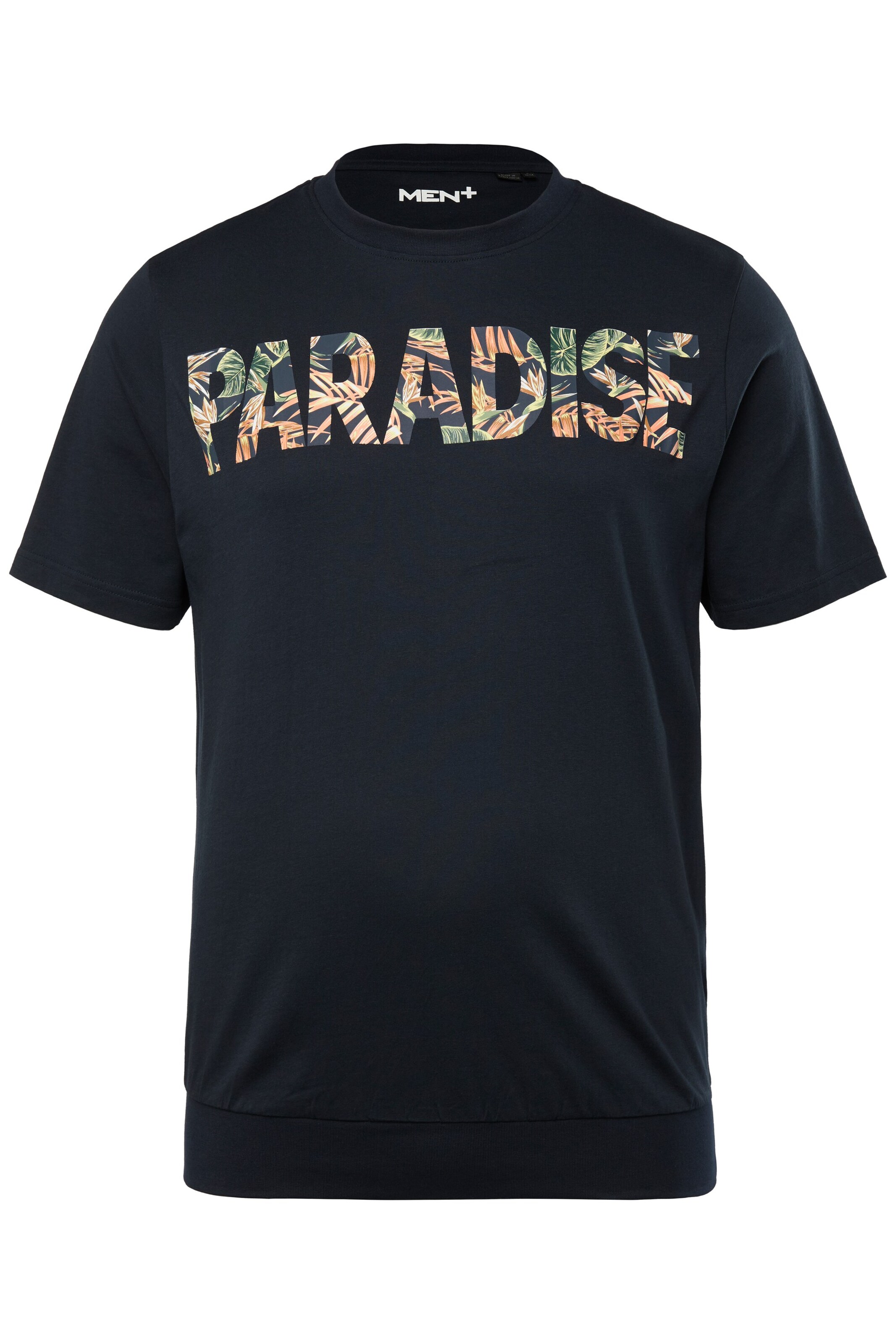 Men Plus Shirt in Blue: front