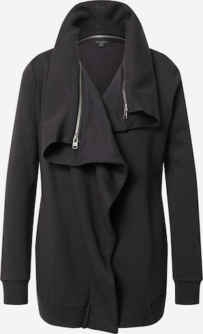 AllSaints Zip-Up Hoodie 'Dahlia' in Black: front