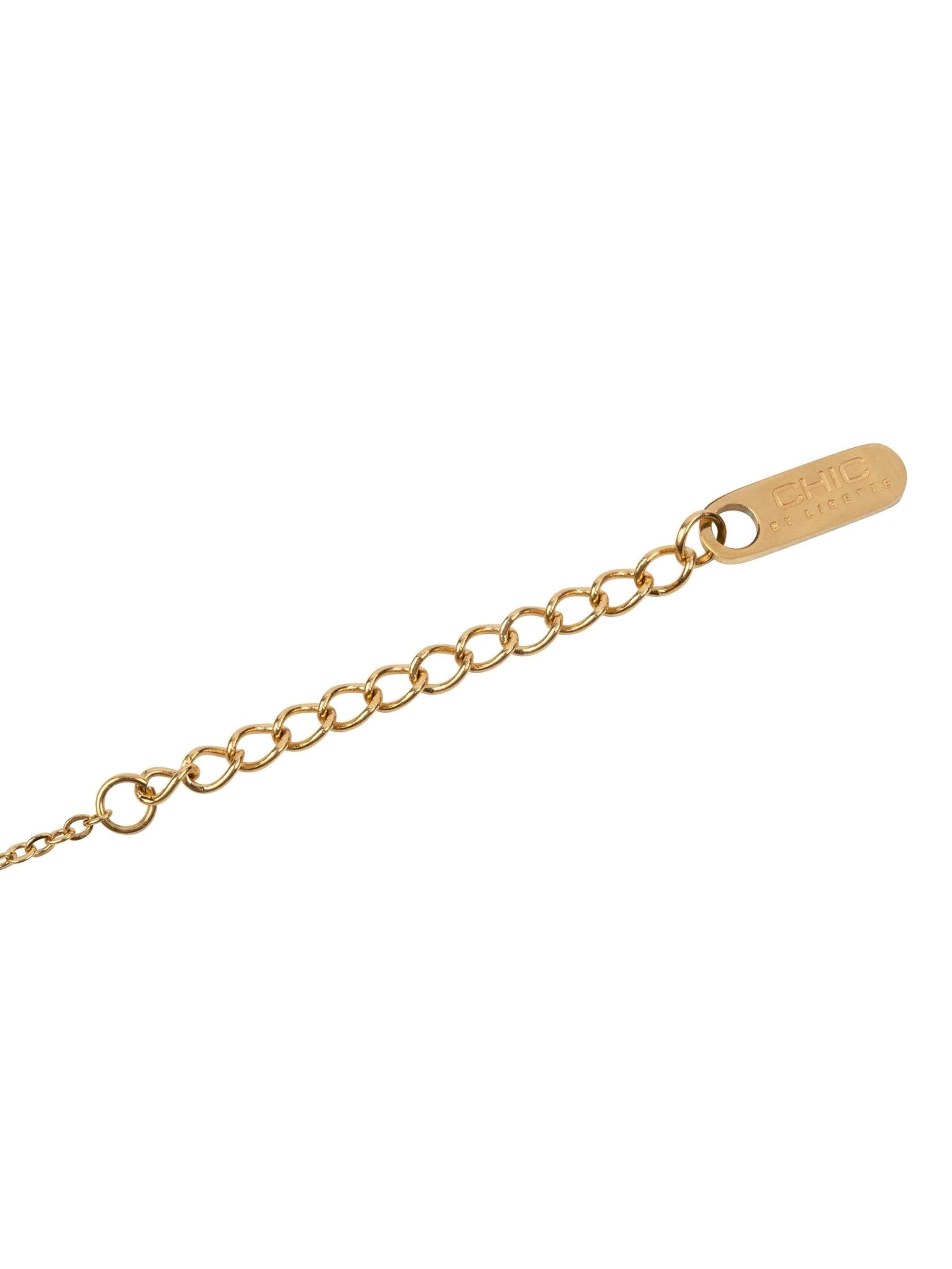 Chic by Lirette Necklace 'Necklace Circle Bar' in Gold