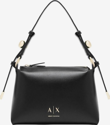 ARMANI EXCHANGE - Bolso de mano 'XW002990 AF26452' en negro: frente