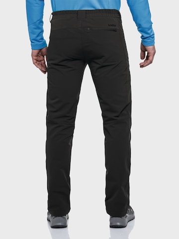 Schöffel Regular Outdoorbroek 'Folkstone' in Zwart