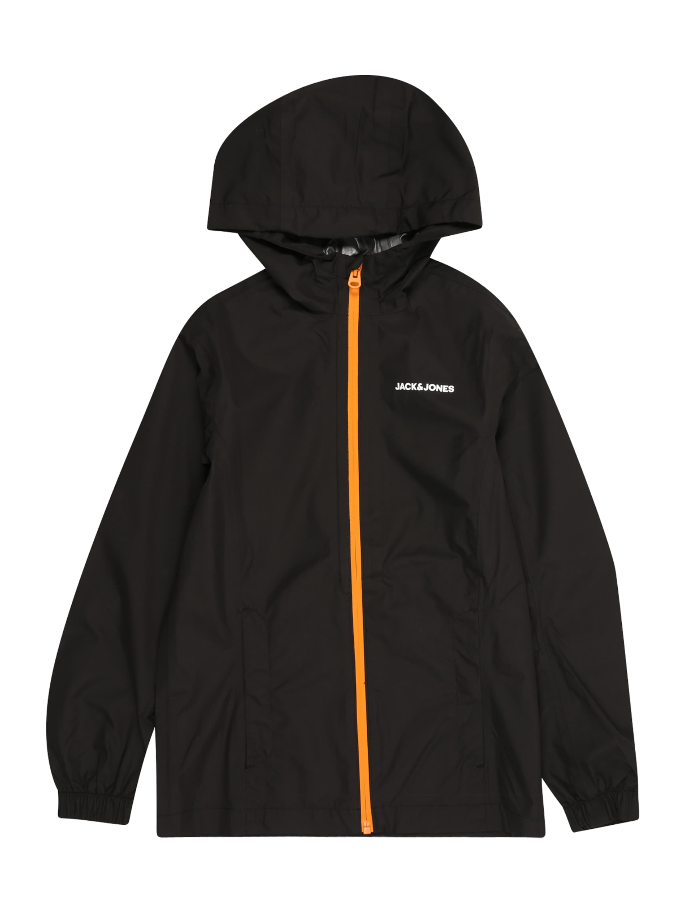 Geacă de primăvară-toamnă de la Jack & Jones Junior pe negru: față