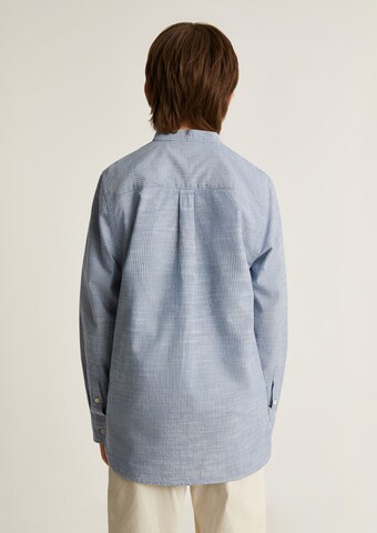 Scalpers Regular Fit Skjorte 'Polera Mao' i blå