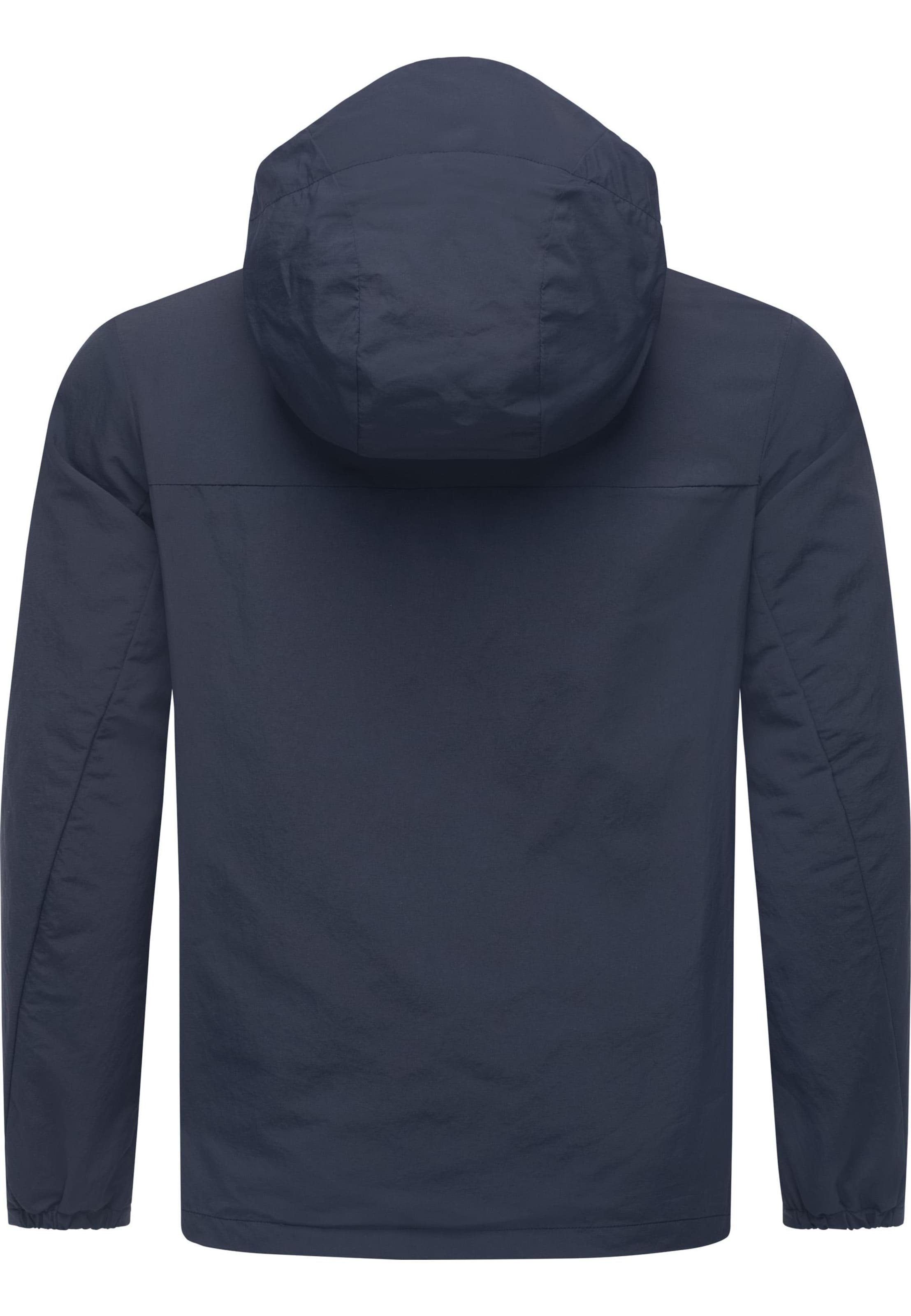 Ragwear Φθινοπωρινό και ανοιξιάτικο μπουφάν 'Lewie' σε μπλε