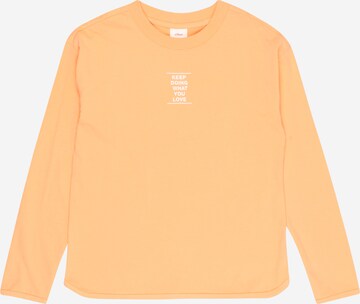 s.Oliver Shirt in Orange: front