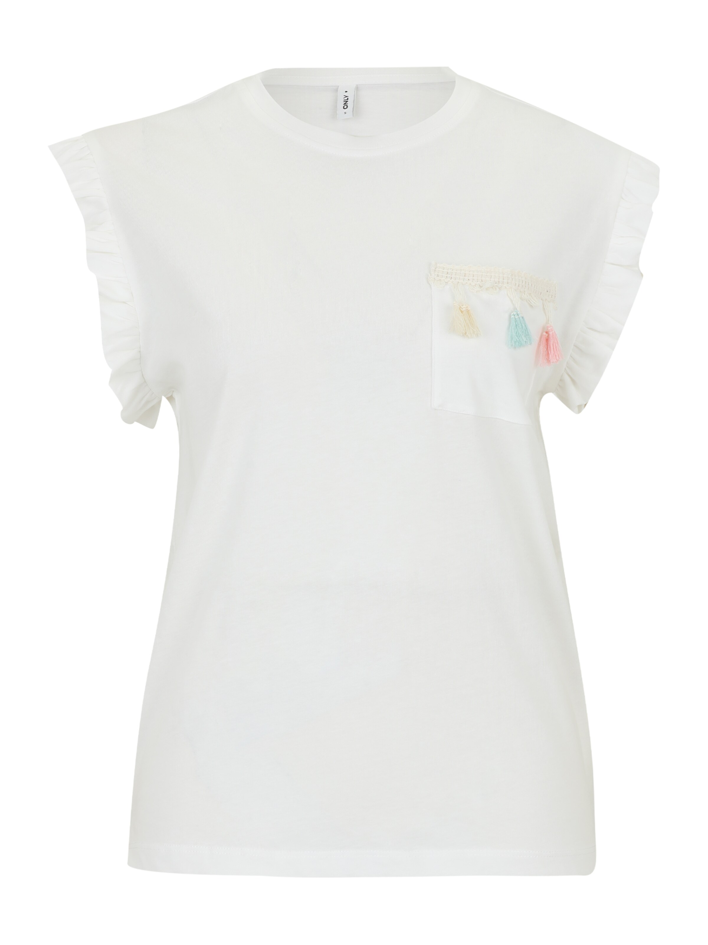 Maglietta di Only Tall in bianco: frontale