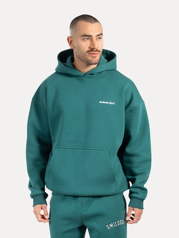 Smilodox Sweat jacket in Green: front
