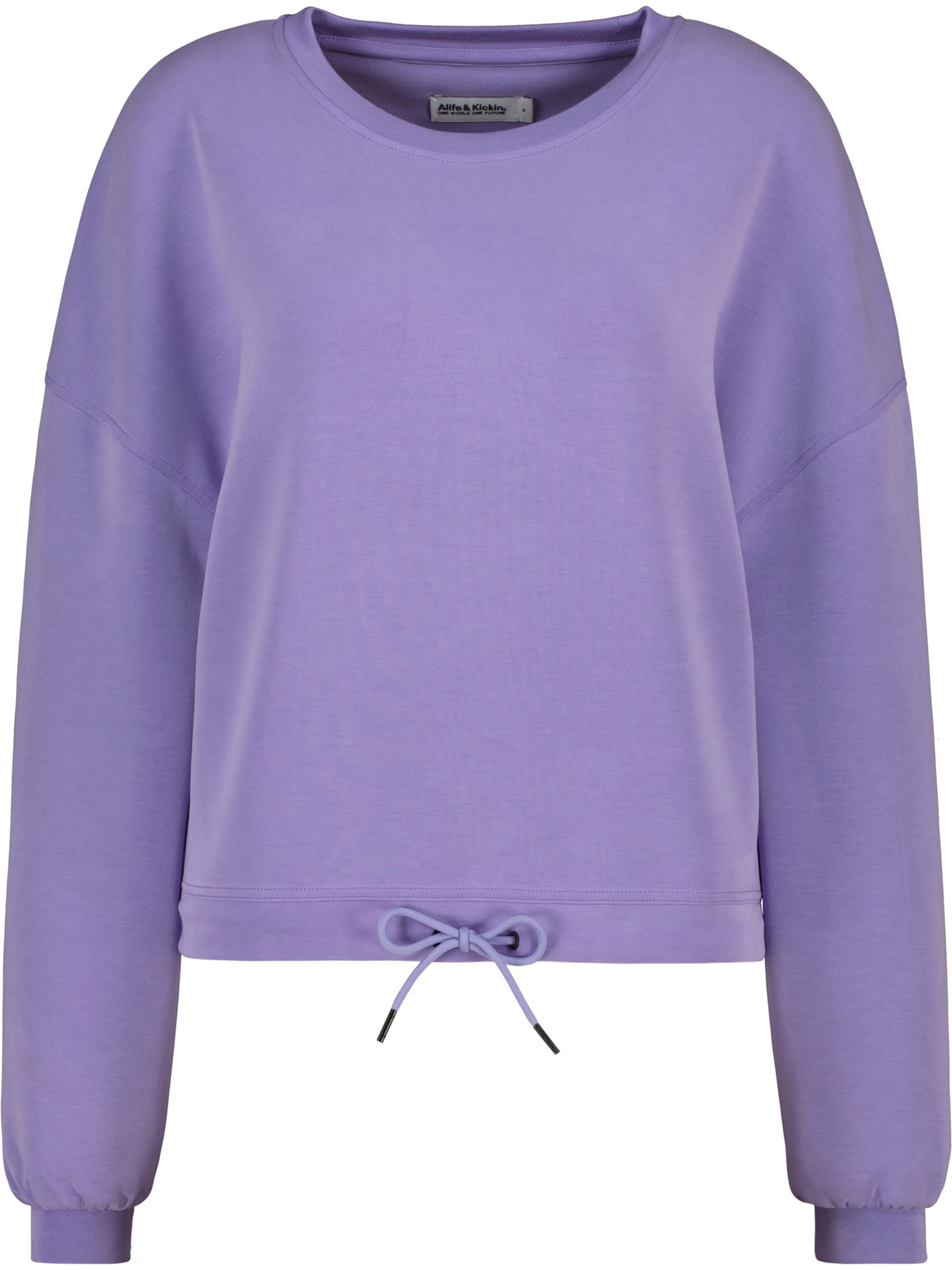 Bluză de molton 'MeredithAK N' de la alife & kickin pe mov: față