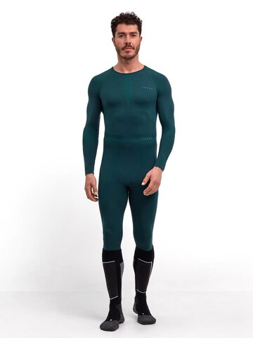 FALKE Skinny Workout Pants in Green