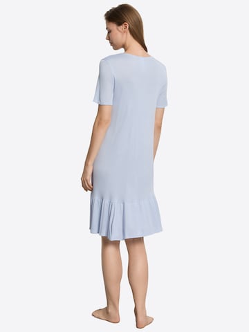 Chemise de nuit ' Isabella ' Hanro en bleu