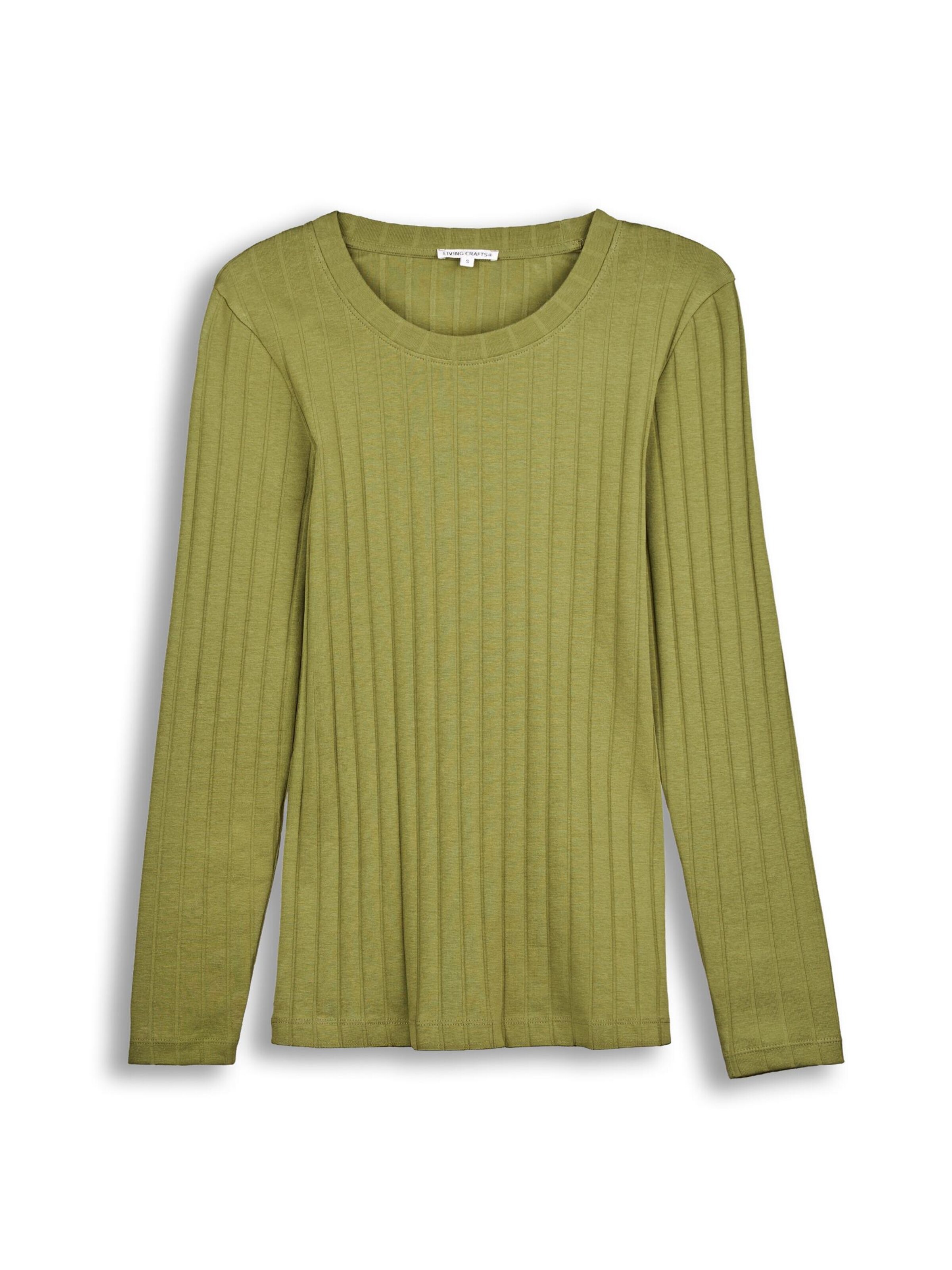 Living Crafts Shirt 'SAPHIRA'‌‌‌‌‌‌‌‌‌ in Grün: Vorderseite