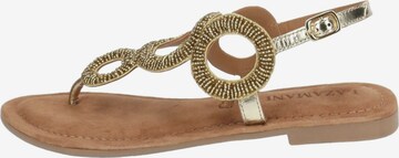 LAZAMANI Sandalen in Gold