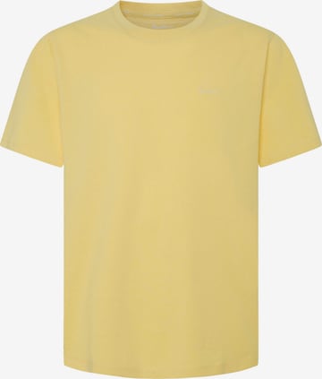 T-Shirt 'CONNOR' Pepe Jeans en jaune : devant