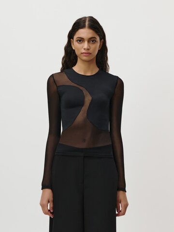 LeGer by Lena Gercke Tričko 'Saphia' – černá: přední strana