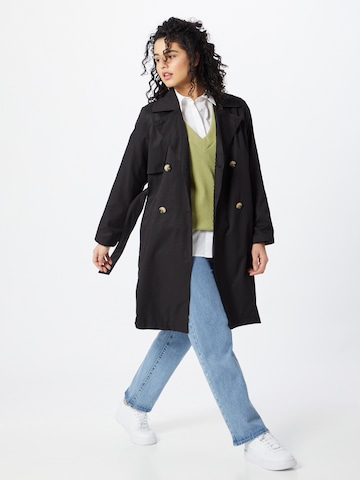 SELECTED FEMME Between-Seasons Coat 'Weka' in Black