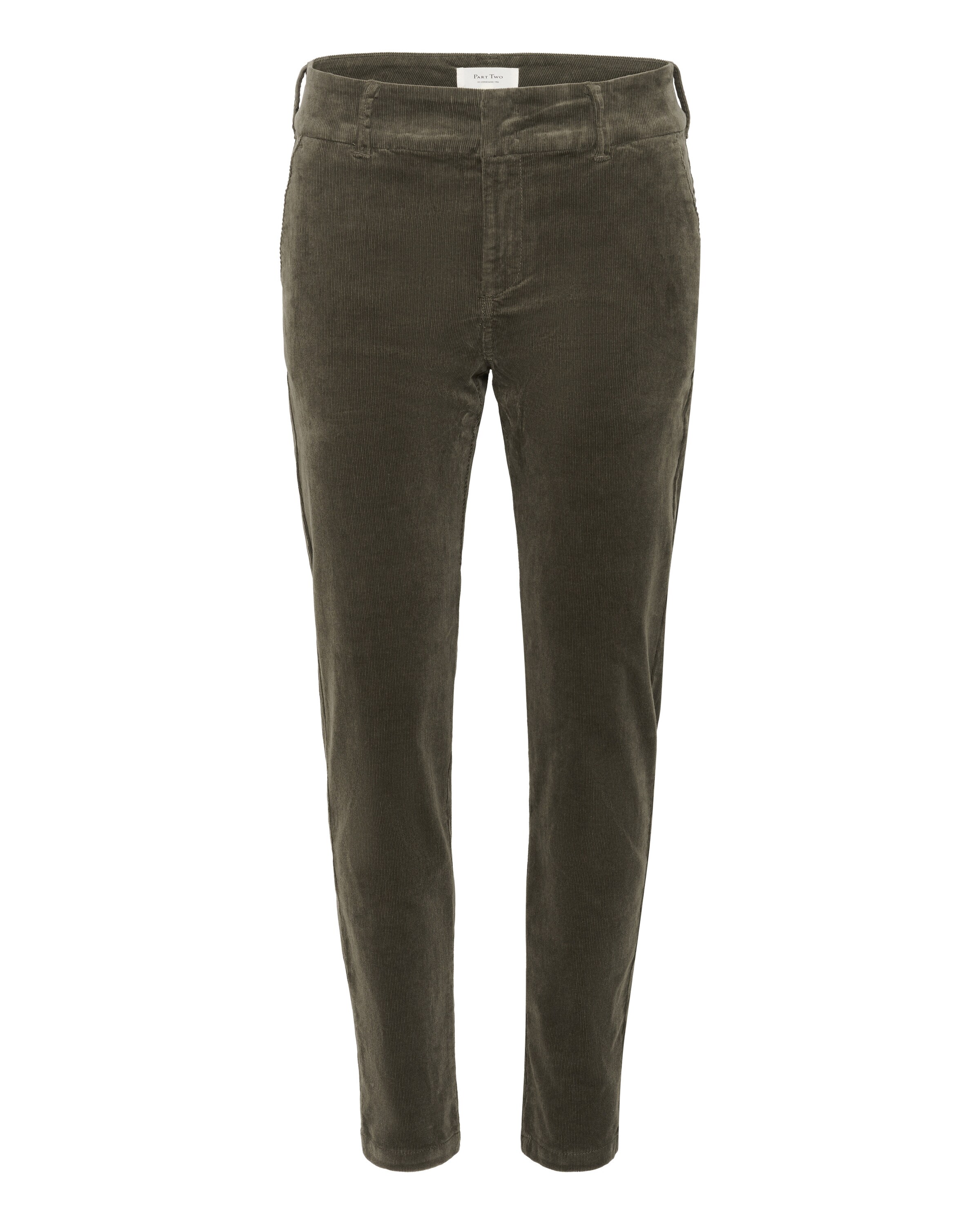 Part Two Broek 'Soffysa' in Bruin: voorkant