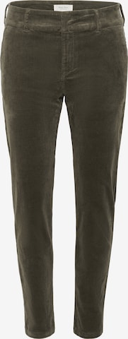 Part Two Tapered Broek 'Soffysa' in Bruin: voorkant