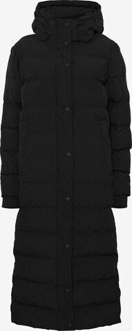 North Bend Winter Parka in Black: front