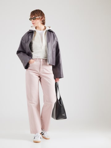 Regular Veste de survêtement Calvin Klein Jeans en beige