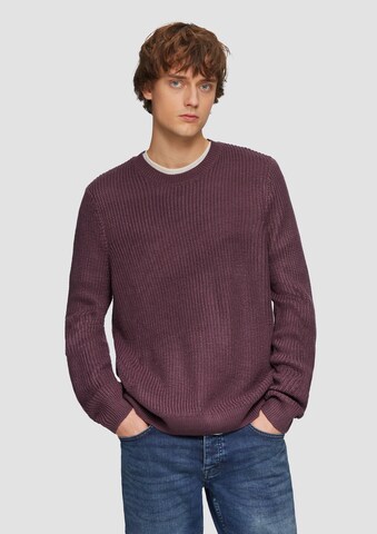 QS Sweater in Purple: front