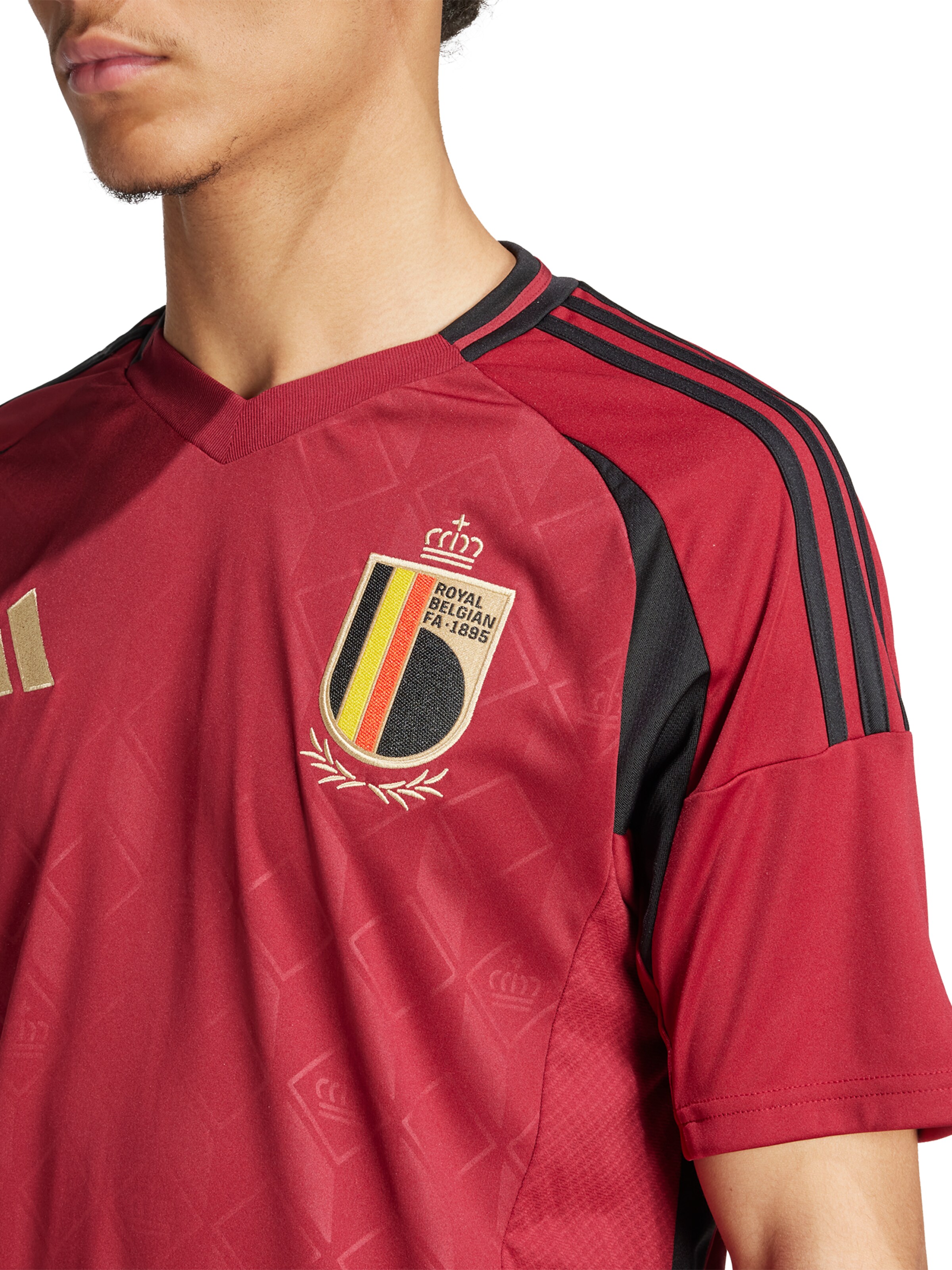 Maillot 'Belgium 24 Home' ADIDAS PERFORMANCE en rouge
