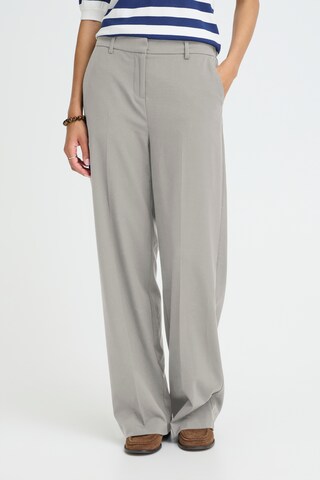 b.young Zvonové kalhoty Kalhoty 'BYDanta' – šedá