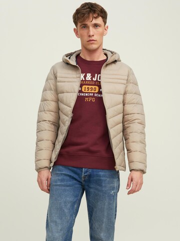 Giacca di mezza stagione 'Hero' di JACK & JONES in beige: frontale