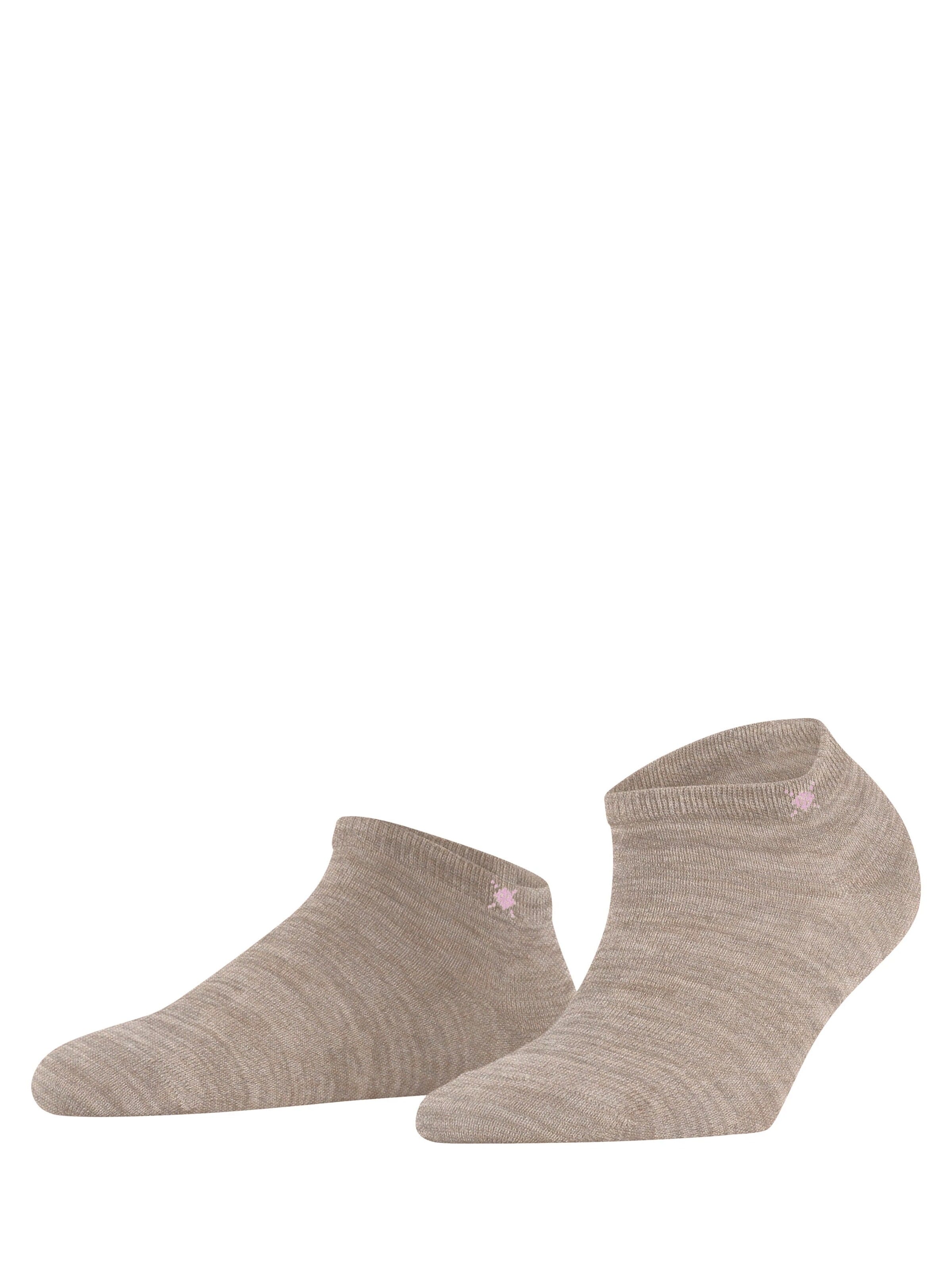 BURLINGTON Ankle Socks 'Soho Vibes' in Grey: front