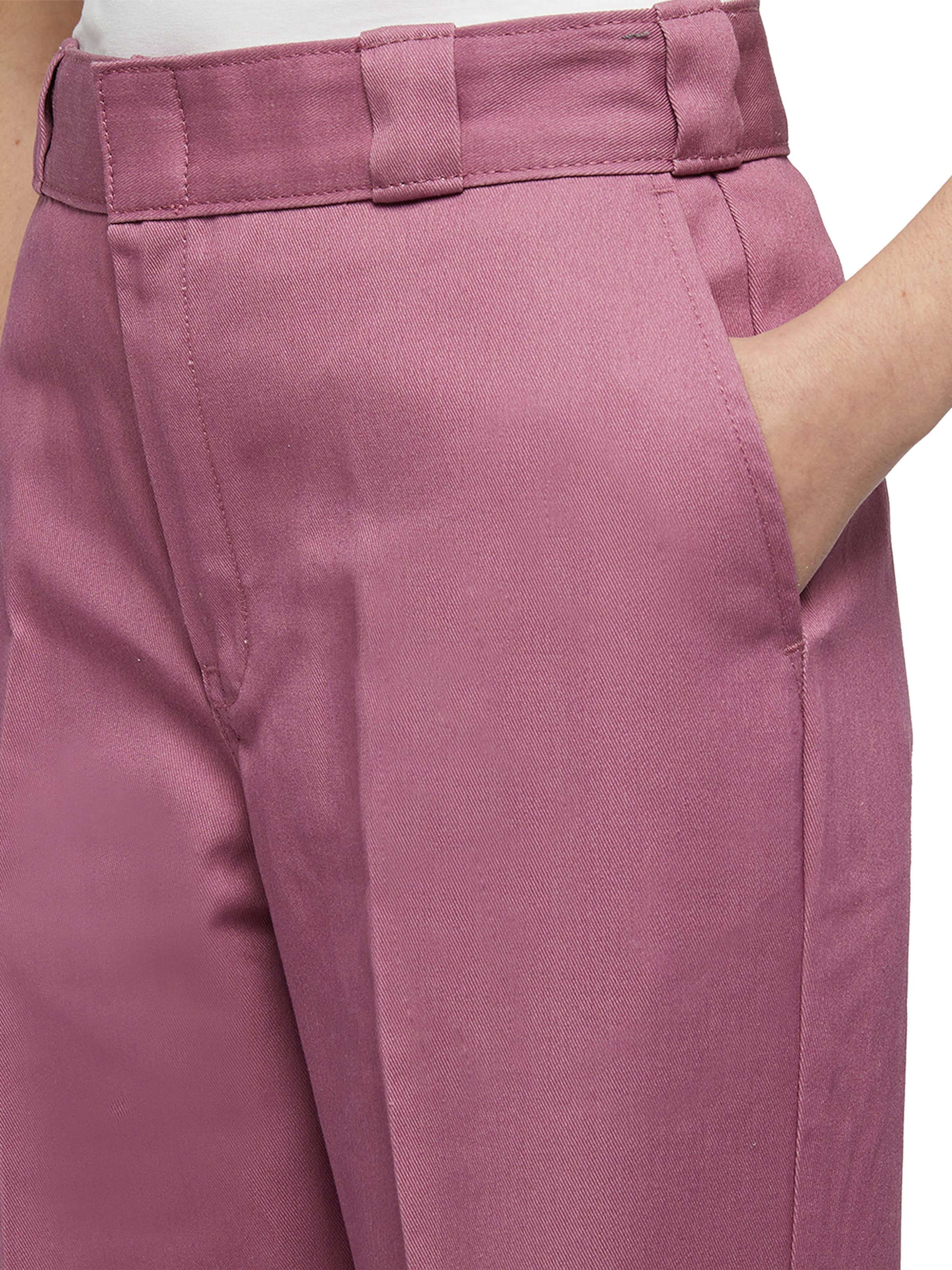 DICKIES Regular Pressveckad byxa '874' i rosa