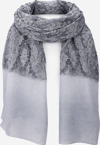 LOREZA Schal 'Damen Schal' in Grau: Vorderseite